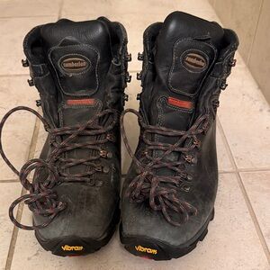 Men's Black Zamberlan Backpacking Boots
